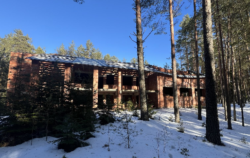 Дом (незавершенное законсервированное капитальное строение),  Сенненский район, Богушевский с/с, 16,  физическое лицо