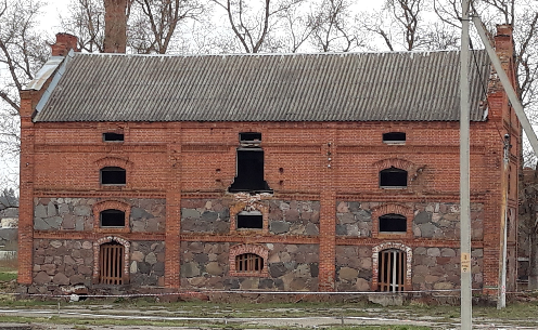 Комплекс зданий Витебская область,  Сенненский район, Белицкий с/с, аг. Пламя, ул. Школьная, Историко-культурная ценность