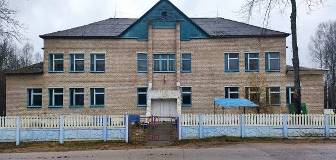 Комплекс капитальных строений из 4 объектов бывшего детского сада, аг.Соколище,  ул.Школьная, 22, Соколищанский с/с, Россонский район, Витебская обл.