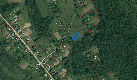 Лот №2. Земельный участок с кадастровым № 221288501601000135 площадью 0,15 га по адресу: Витебская обл., Витебский р-н, Туловский с/с, д. Огородники, ул. Южная, 18 