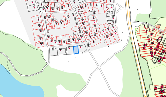 Лот№2. Земельный участок с кадастровым № 221289203601000345 площадью 0.1393 га по адресу: Витебская обл., Витебский р-н, Шапечинский с/с, п. Липовцы, ул. Приозёрная, 7А для строительства и обслуживания одноквартирного жилого дома