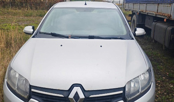Лот №3. Легковой седан Renault Logan, рег.знак 2361 II-2, № кузова (рамы) и материалы