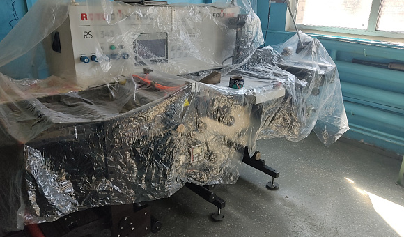 Лот № 7. Машина для инспекции, перемотки и продольной резки полотна Rotocontrol RSH340, инв. № 00334.