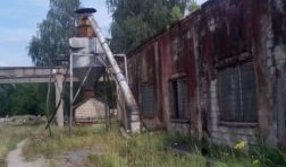 Бункер №4 с опорами, вентилятор пылевой ВЦП-7-40-8 с электрод виг., с системой трубопроводов, циклон Бункер №4 с опорами, вентилятор пылевой ВЦП-7-40-8 с электрод виг., с системой трубопроводов, циклон