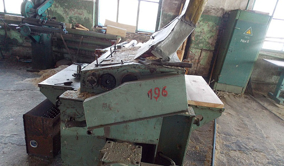 Лот №7. Станок рейсмусовый МП 9-16-69 с инв. № 196.