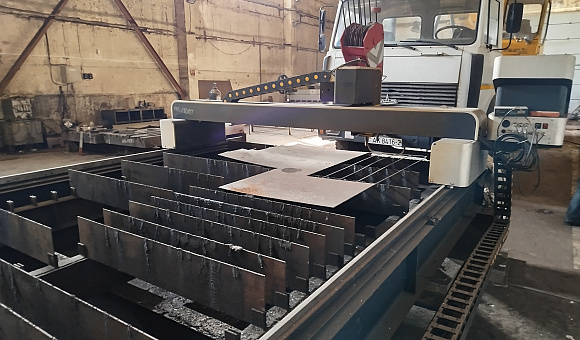 Лот № 10. Стол для установки плазменной резки, 2022 года выпуска,  инвентарный № 83108