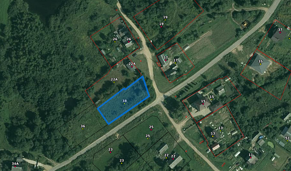 Лот№4. Земельный участок с кадастровым № 240100000001054907 площадью 0.1166 га по адресу: Витебская обл., г. Витебск, ул. Тополиная, 38