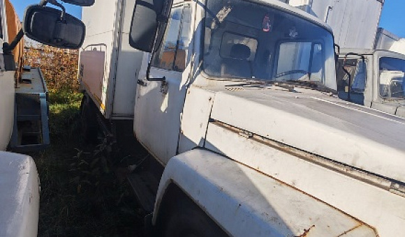 Лот № 7. Грузовой специальный фургон изотермический Gaz 3309 Kupava 473800 AE 2232-2  2010 гв   ВКА 209746  от 11.09.2020 ( 8180 кг) (№ инв. 469-90)  и материалы